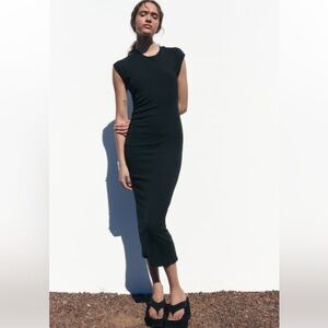 Zara Dress with Side Ruching